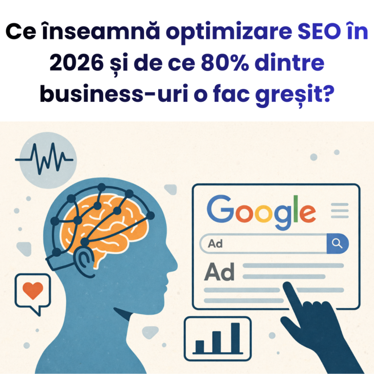 Optimizare SEO în 2026: Scurt ghid pentru trafic organic, conversii și înțelegerea psihologiei consumatorului